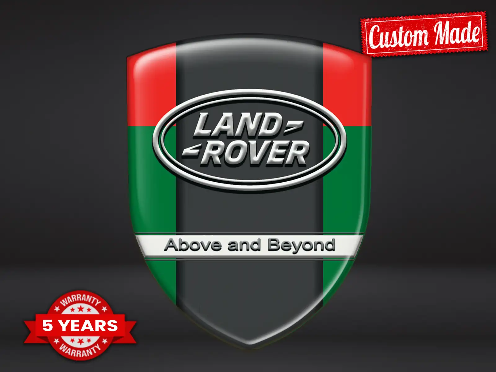Land Rover Heckscheibenaufkleber Stilvoll Robust Universal